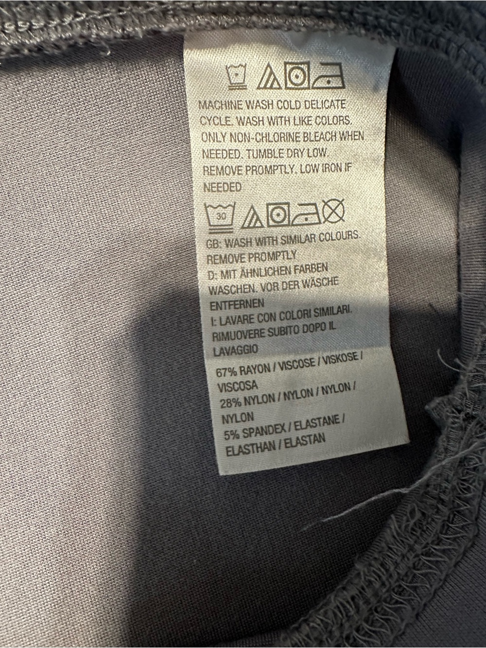Susan Graver women’s Classic Stretch Grey Pants - Picture 8 of 8